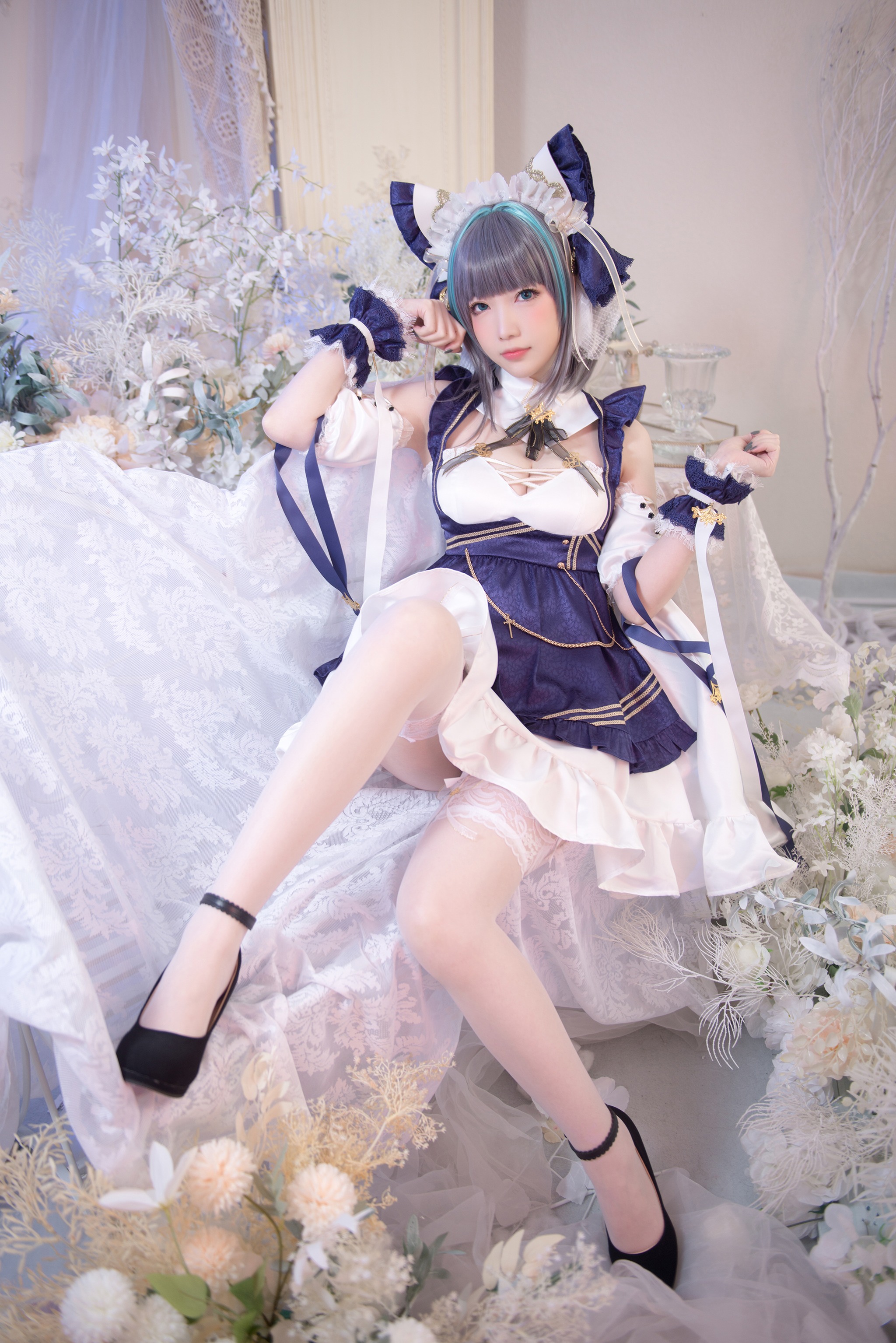 图片[1]-妖少you1 – NO.027 柴郡[12P]-XikXak